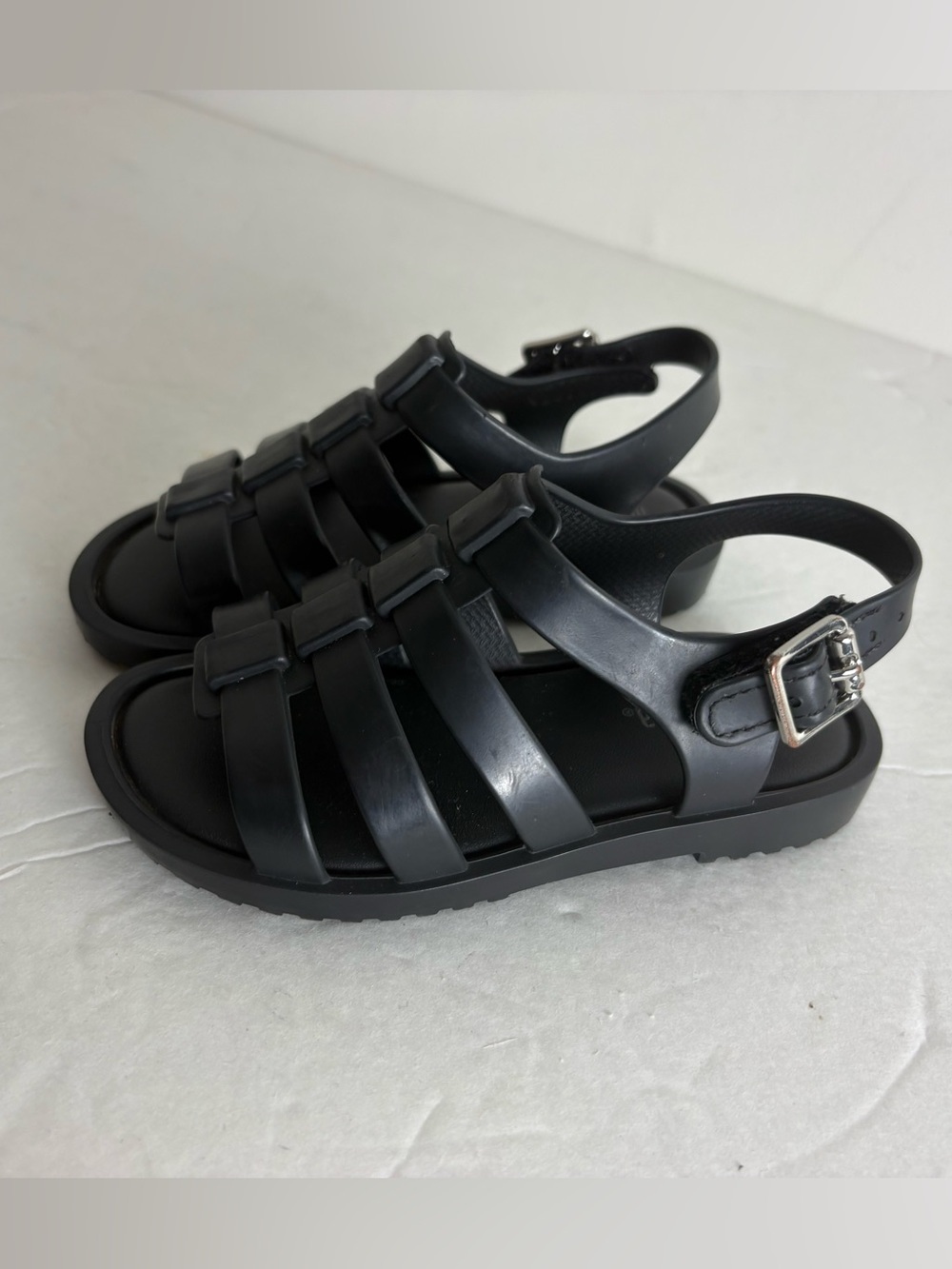 Mini Melissa Flox BB Black Sandal Toddler 8